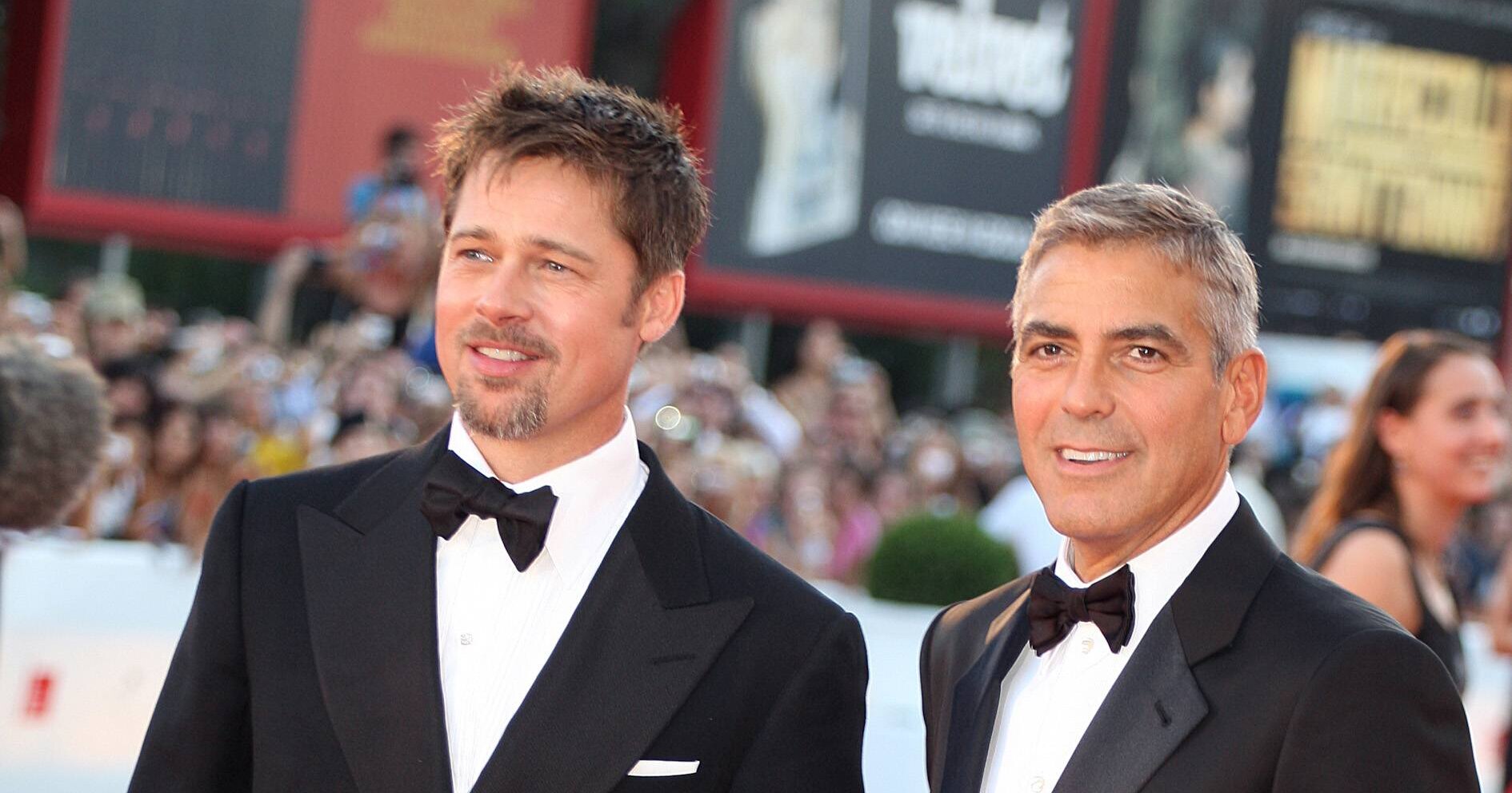 Клуни и Питт. Джордж Клуни и Брэд Питт. Клуни и Питт фото. Клуни питт
