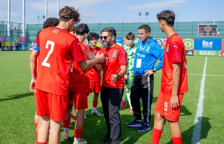 Ровшан Наджаф и Джанни Инфантино посмотрели матчи FIFA U-15