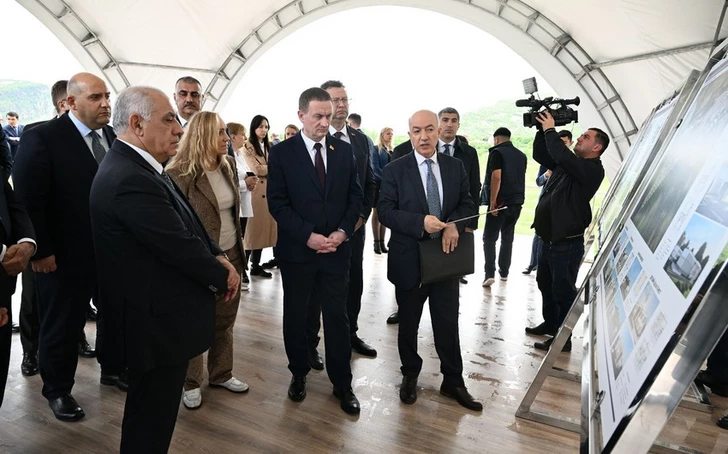 Из Физули в Агдам: премьер-министр Беларуси посетил место строительства будущего агрогородка
