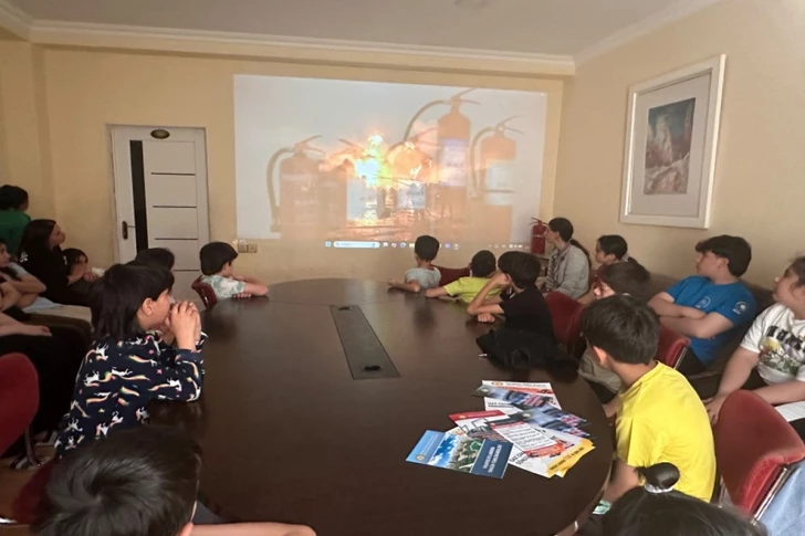 Media.az - Новости Азербайджана - МЧС Азербайджана провело просветительское мероприятие в приюте «Чистый мир»