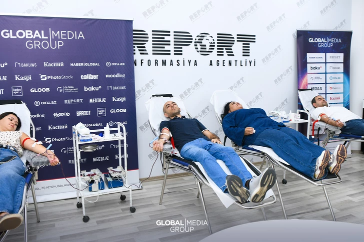 Global Media Group внесла вклад в обеспечение запасов донорской крови в Азербайджане