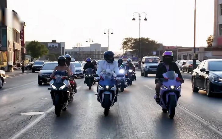 Въезд на мотоцикле в свадебный зал: эффектное торжество байкеров вызвало фурор в Азербайджане