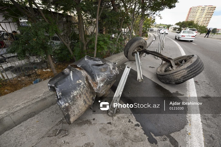 Media.az - Новости Азербайджана - Распространилась фотография водителя грузовика, погибшего в страшной аварии в столице