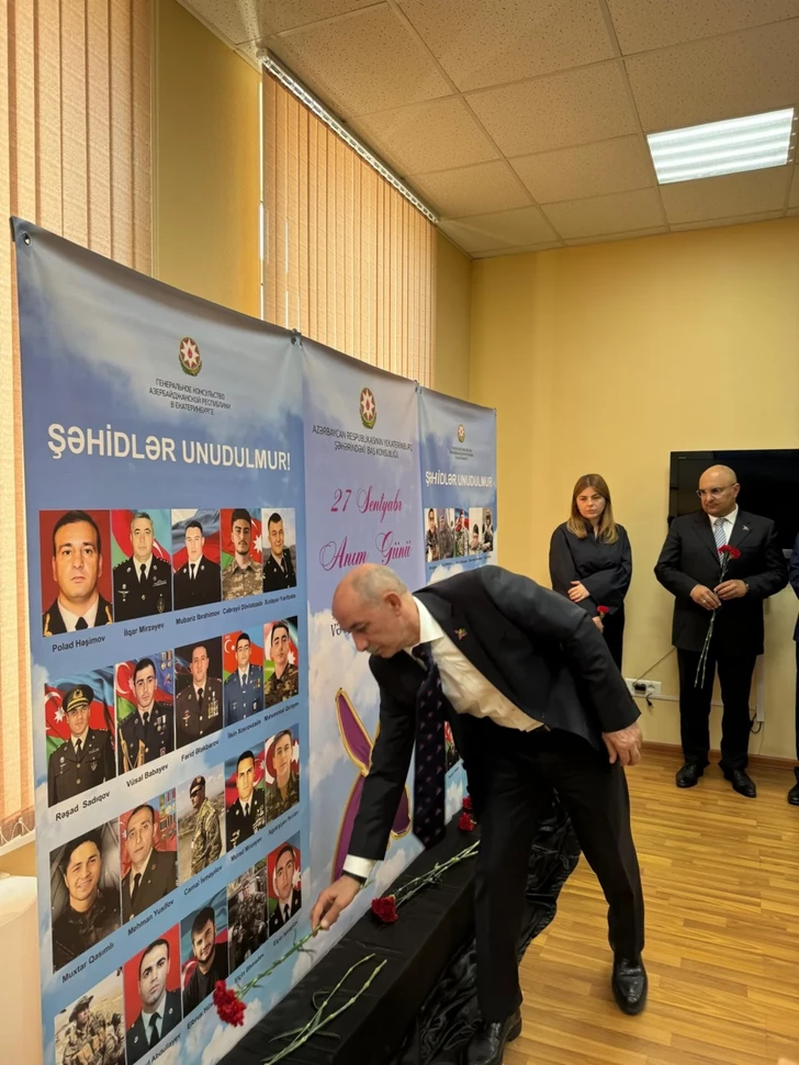 Media.az - Новости Азербайджана - Генконсульство в Екатеринбурге провело мероприятие ко Дню памяти 27 Сентября