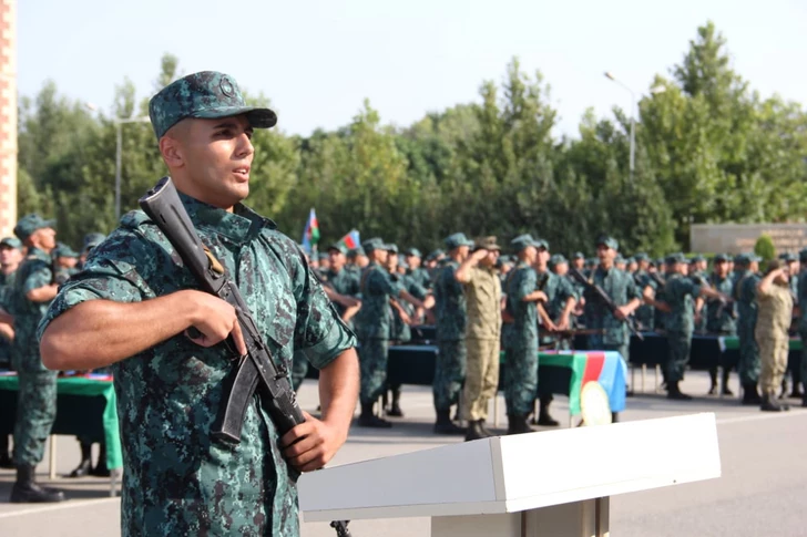 Media.az - Новости Азербайджана - В подразделениях ГПС Азербайджана прошла торжественная церемония принятия присяги