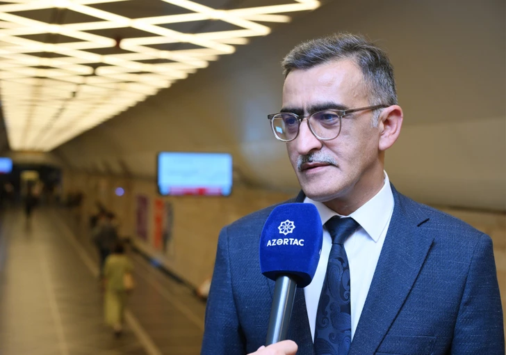 Media.az - Новости Азербайджана - Пассажиропоток в метро Баку упал на 27%, волонтеры задействованы на 20 станциях