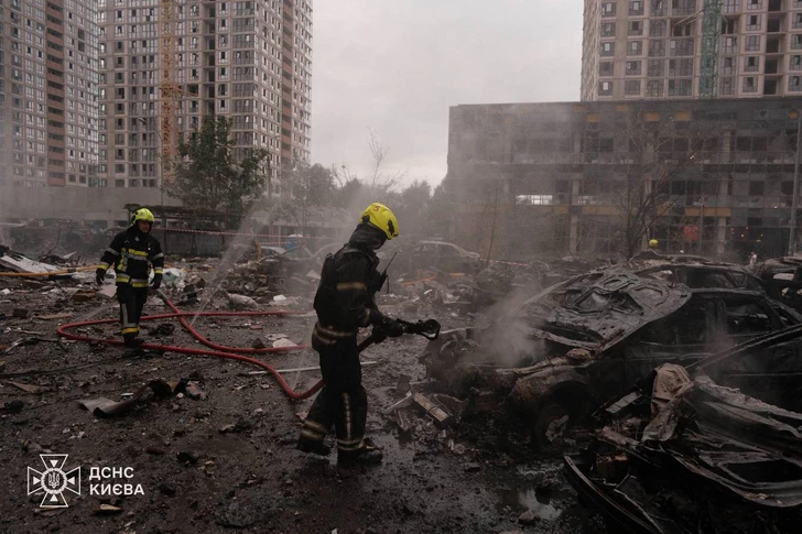 Media.az - Новости Азербайджана - Ночная атака на Киев: число погибших возросло до 10 человек