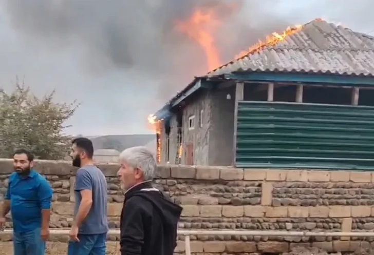 Media.az - Новости Азербайджана - В Джалилабадском районе сгорел частный дом