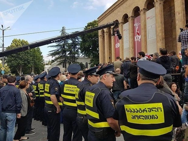 Акции протеста в Тбилиси продолжатся