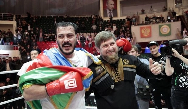 Кадыров поддержал азербайджанского спортсмена