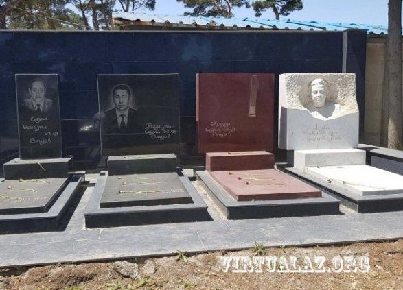 В Баку похитили надгробья на правительственном кладбище – ФОТО + ВИДЕО + ОБНОВЛЕНО