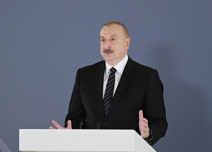 Media.az - Новости Азербайджана - Президент Ильхам Алиев принял участие  в церемонии, посвященной спортивным итогам 2024 года