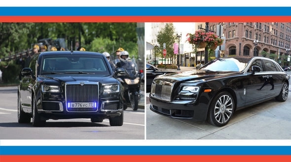 Лимузин Путина - плагиат Rolls-Royce? – ФОТО