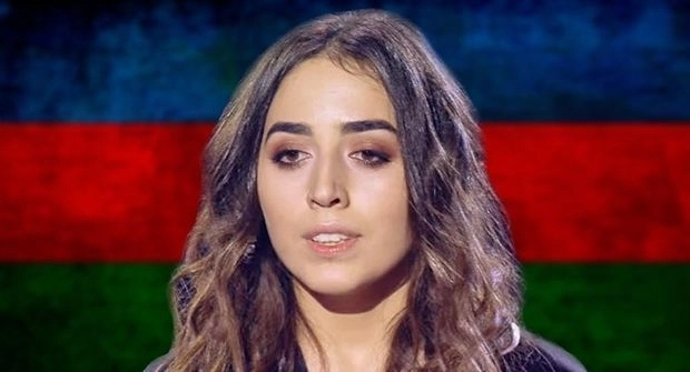 На «Голосе» армянка выступила на фоне азербайджанского флага – ВИДЕО