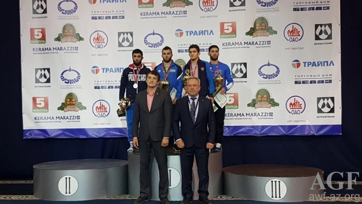 Азербайджанский борец одолел армянина и выиграл турнир в Минске