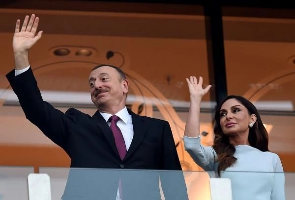 Ильхам Алиев на открытии чемпионата мира по дзюдо
