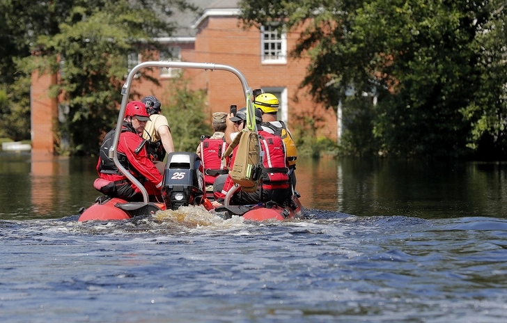 В США подсчитывают ущерб от урагана «Флоренс»