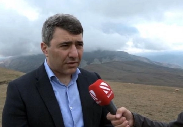 Азербайджанский министр дал интервью на высоте 1650 метров – ВИДЕО