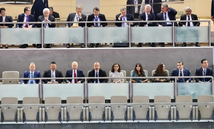 Ильхам Алиев и Владимир Путин посетили ЧМ по дзюдо – ФОТО + ОБНОВЛЕНО