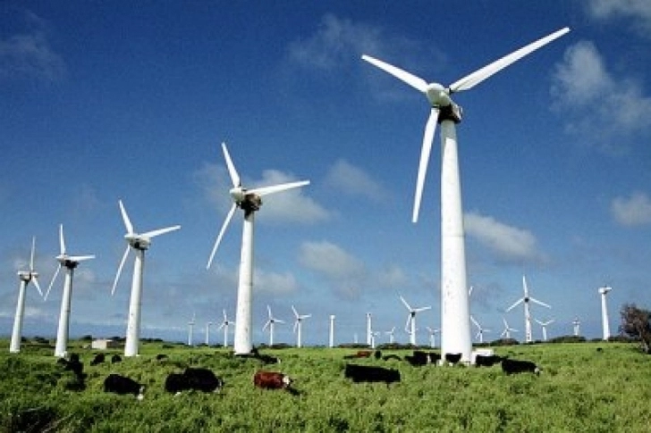 Производство ветровой энергии в Азербайджане выросло в три раза