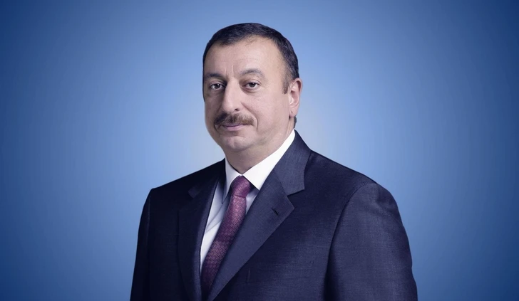 Российский сайт о президенте Азербайджана