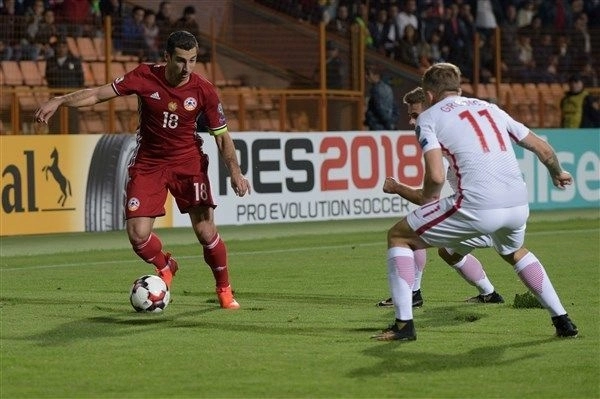 Сборная Армении по футболу вошла в историю Гибралтара - ВИДЕО
