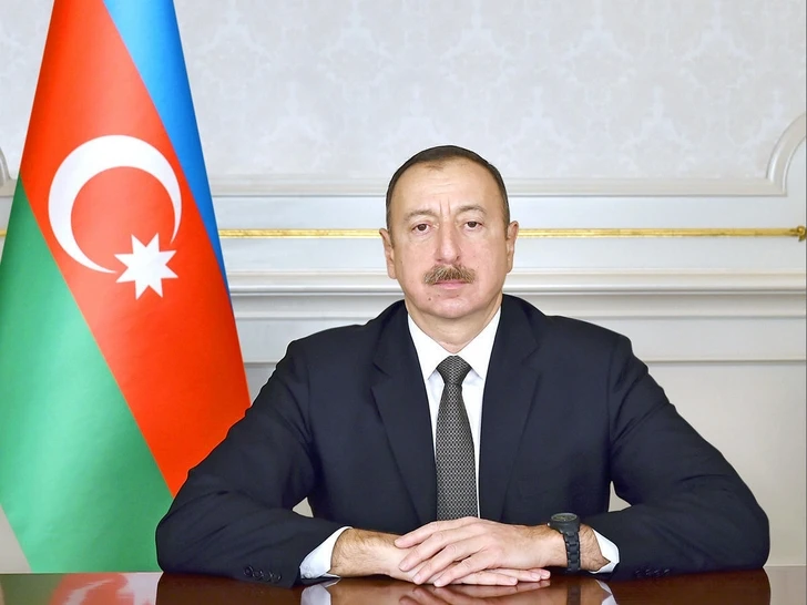 Президент обратился к участникам церемонии 160-летия Каспийского морского пароходства