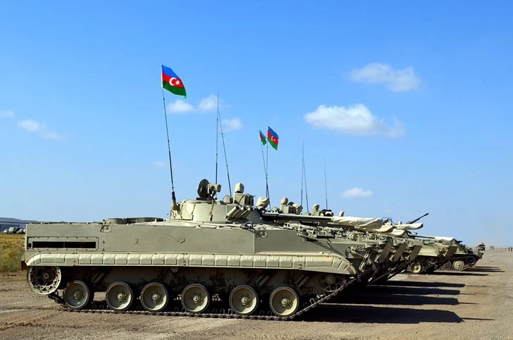 Азербайджанская армия выполняет боевые стрельбы – ФОТО