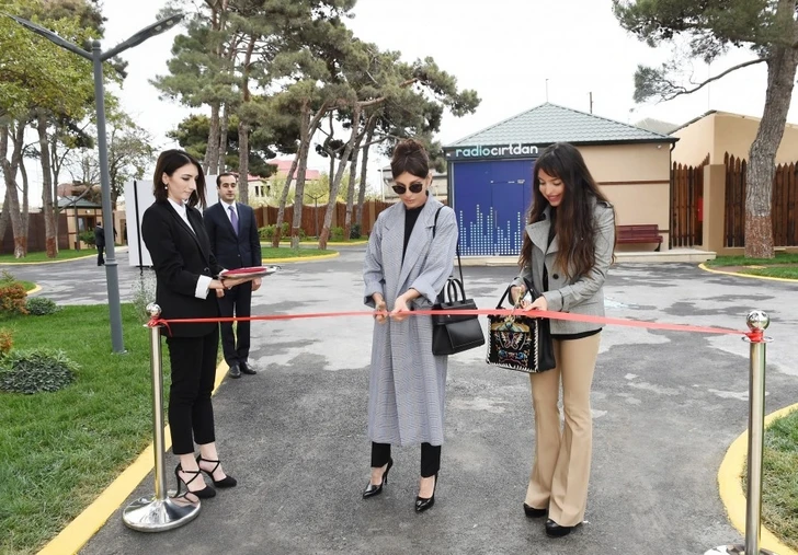 Мехрибан Алиева на открытии центра отдыха и здоровья в Баку – ФОТО