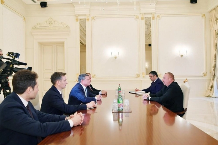Ильхам Алиев принял вице-президента CISCO – ОБНОВЛЕНО