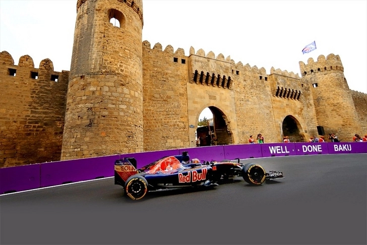 Баку готовится к очередным гонкам Гран-при Формулы-1