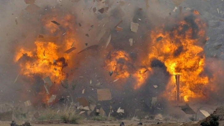 Взрыв в Худате: есть тяжелораненые