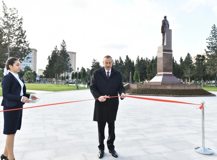 Ильхам Алиев принял участие в открытии Центра молодежи – ФОТО + ОБНОВЛЕНО