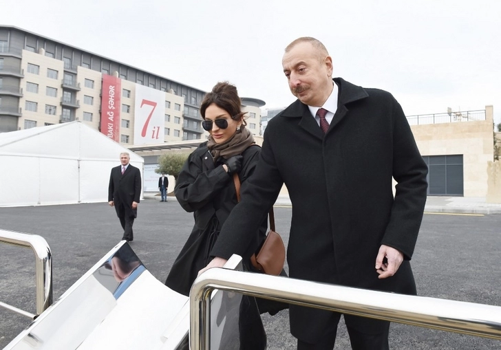 Ильхам Алиев ознакомился с работами, проведенными в «Баку Белый город» - ФОТО + ОБНОВЛЕНО