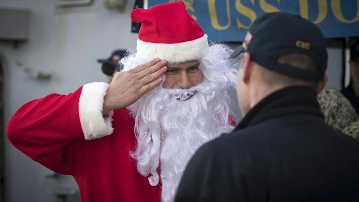 Американские военные будут отслеживать маршрут Санта-Клауса в рождественскую ночь