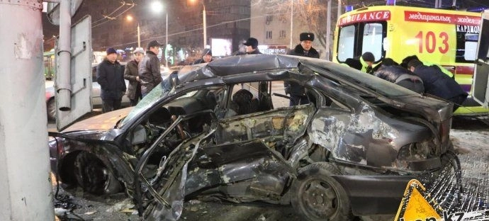 Страшная авария в Алматы: погибла актриса – ВИДЕО