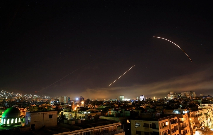 Израиль атаковал Сирию ракетами