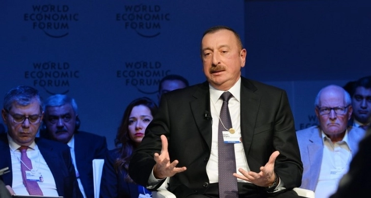 Президент Азербайджана выступит на Давосском форуме