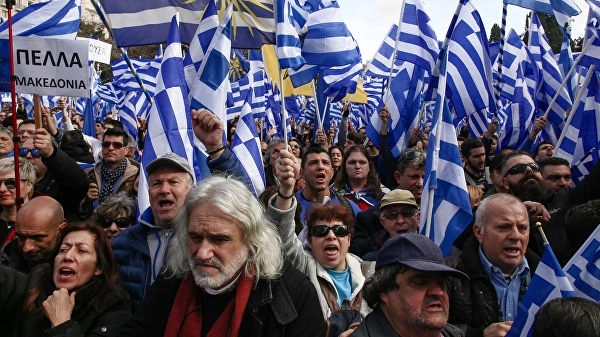 Греческое правительство обвинило ультраправых в провокации на митинге