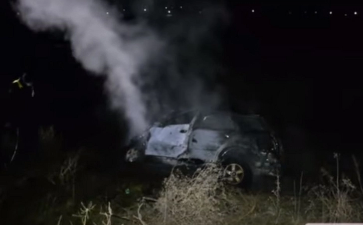 Двое азербайджанцев спасли семью из горящей машины  в Украине – ФОТО + ВИДЕО
