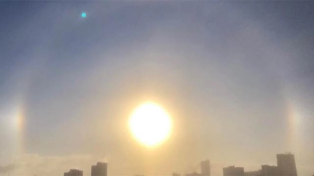 В небе над Екатеринбургом взошли «три солнца» - ФОТО+ВИДЕО