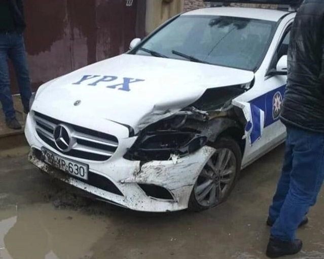 Автомобиль дорожной полиции серьезно пострадал в ДТП – ВИДЕО