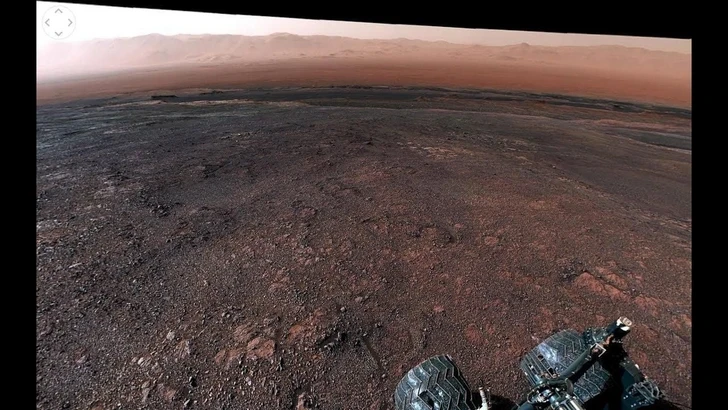 NASA опубликовало красивую панораму Марса