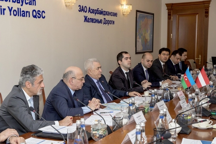 Железнодорожники Азербайджана и Австрии обсудили перспективы сотрудничества