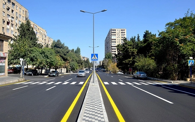 На дороге в Баку частично ограничат движение