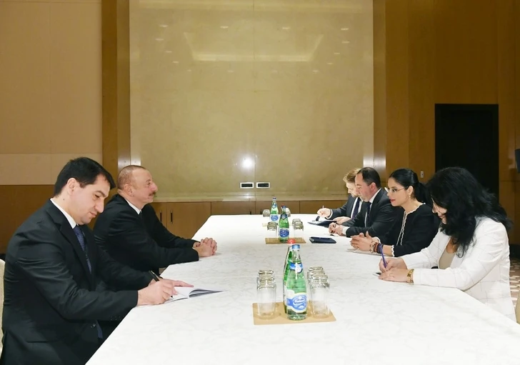 Ильхам Алиев встретился с заместителем премьер-министра Румынии - ФОТО+ОБНОВЛЕНО
