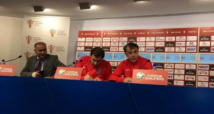Главный тренер сборной Азербайджана по футболу ждет увлекательной и сложной игры в Загребе