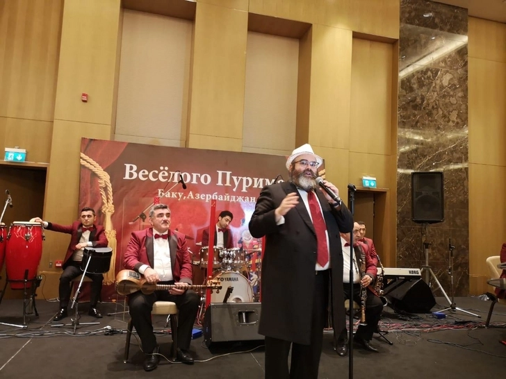 В Баку отметили еврейский праздник Пурим - ФОТО
