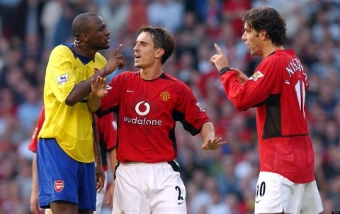 Стали известны подробности драки между футболистами «Манчестер Юнайтед» и «Арсеналом»