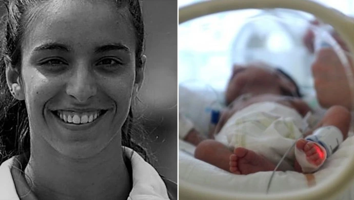 Спортсменка родила через два месяца после смерти